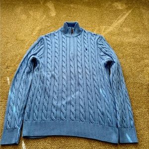 Men’s Ralph Lauren 3/4 zip sweater size xl